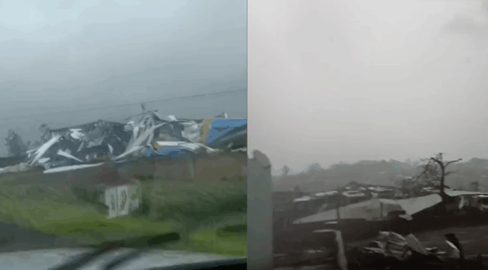 Temporal provoca destruição e alagamentos no Oeste do Paraná; veja vídeos