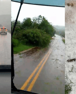 Alerta vermelho! Chuvas fortes e vendavais podem atingir o Paraná