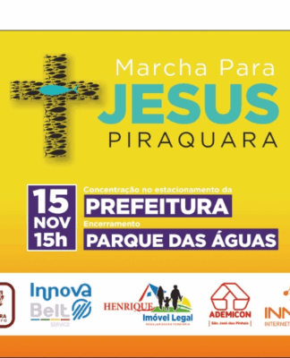 Marcha para Jesus de Piraquara será neste sábado