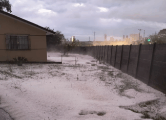 Queda de granizo deixa estragos e 6 mil moradores são afetados em Ponta Grossa
