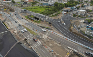 Obras na Victor Ferreira do Amaral causam alteração nesta quinta-feira