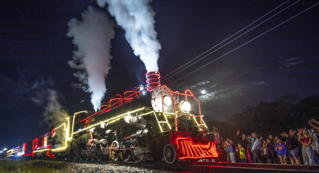 Maria Fumaça do Natal começa a circular em Curitiba neste fim de semana