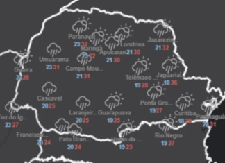 Fim de semana em Curitiba e no Paraná: tempestades, granizo, ciclone e calor