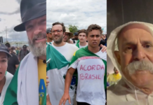 BRASILIA – Políticos paranaenses acompanham o fim da caminhada de Nikolas Ferreira