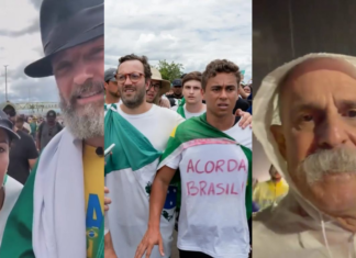 BRASILIA – Políticos paranaenses acompanham o fim da caminhada de Nikolas Ferreira