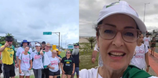 Domingo (15) é marcado pelo segundo dia de caminhada “Acorda Brasil Paraná”