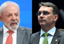 Flávio Bolsonaro sobe e empata tecnicamente com Lula, aponta pesquisa Atlas