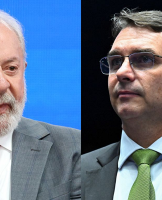 Flávio Bolsonaro sobe e empata tecnicamente com Lula, aponta pesquisa Atlas