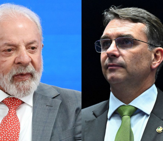 Flávio Bolsonaro sobe e empata tecnicamente com Lula, aponta pesquisa Atlas