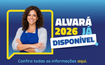 Taxas de Alvará e Licença Sanitária 2026 já estão disponíveis para pagamento
