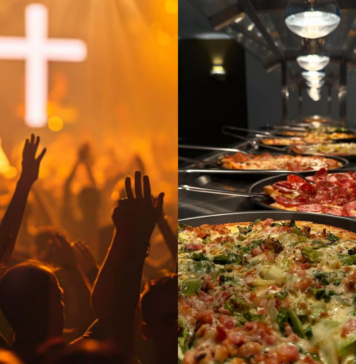 Pizzaria cristã chega a Curitiba com música gospel e cardápio sem álcool