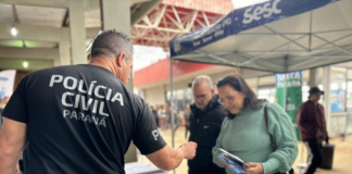 Policia Civil. na Comunidade vai à Quedas do Iguaçu, Tamarana, Coronel Vivida, Curitiba e Piraquara
