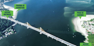 Governo muda data de inauguração da Ponte de Guaratuba.
