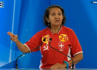 Ex-candidata ao governo do Piauí, Lourdes Melo (PCO), é presa por furto em condomínio.