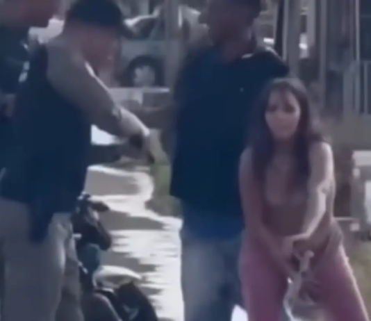 Mulher tira arma de dentro de parte íntima durante ação da PM