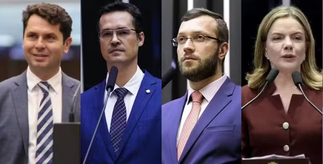 Quaest no Paraná para o Senado: Alexandre Curi, 14%; Deltan Dallagnol, 11%; Filipe Barros, 11%; e Gleisi, 10%
