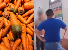 Homem vai até UPA com cenoura em parte íntima e arma barraco